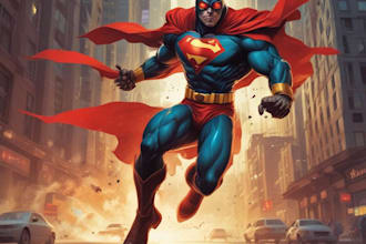 draw comic superhero art portraits