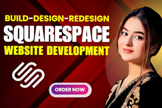 build a professional and responsive squarespace website