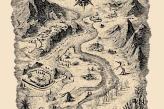 draw your dream fantasy map