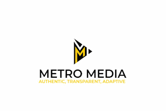 design a modern media logo design