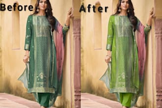 change color of object product and logo colour replacement