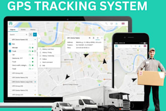 create gps tracking, geolocation, navigation, fleet management, ride sharing