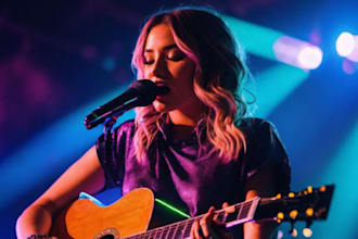 be your professional female singer songwriter for your soulful gospel project