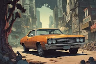 draw illustrations, comic book art