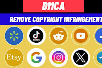 report remove IP infringement and trademark infringement patent dmca notice