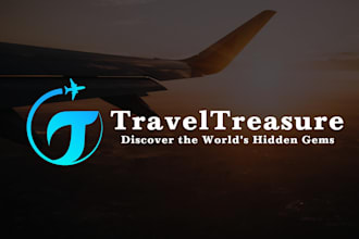 do unique travel agency hotel adventure outdoor photography logo design