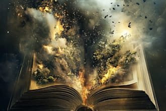 make  design a pro report, magazine, book and visualize data