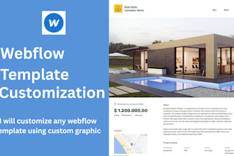 customize webflow template,  edit update template, webflow desinger fix webflow