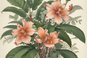 make botanical illustration art for you