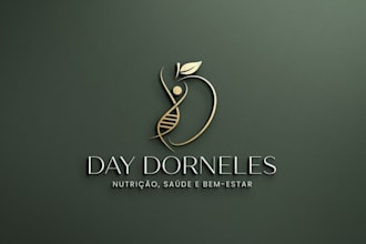 make a unique modern minimalist natural yoga spa massage logo