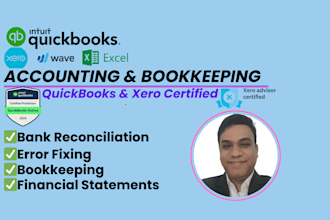 do accounting bookkeeping bank reconciliation using quickbooks xero