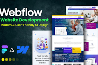 develop webflow web site and convert figma to webflow