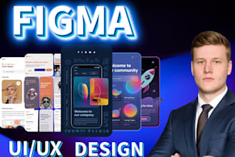 create figma UI UX design, figma website design, figma website mockup