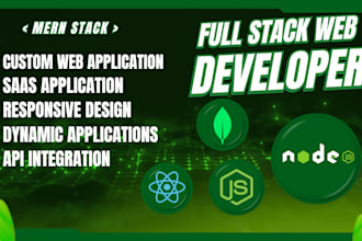 be your full stack web developer mern stack developer
