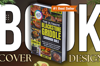 design the perfect cookbook cover for amazon kdp