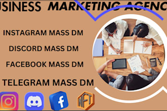 do instagram mass dm, facebook mass dm,  ig mass dm, discord mass dm