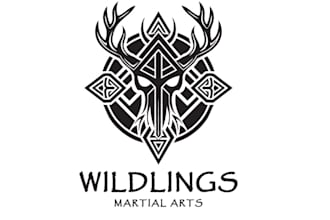 design beautiful wildlings martial arts logo