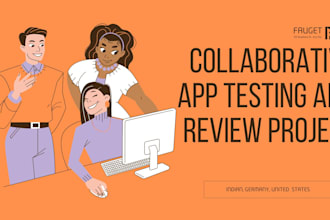test and review your app on play and apple store