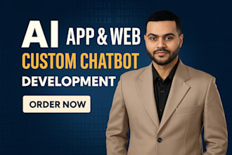 develop chatgpt ai website ai saas app ai chatbot ai software