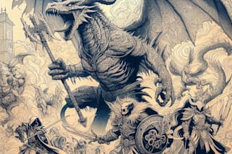 do dnd fantasy art character illustration digital art