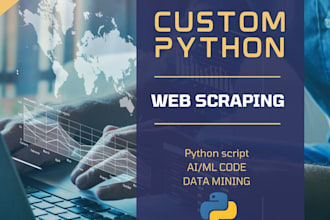 build python bots, web scrapers, ai automation tools