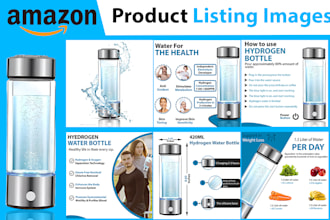 do awesome product photo editing for amazon listing images