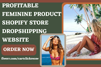 design feminine product shopify luxury aesthetic bikini lingerie adult store web