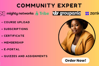 setup mighty networks circle tribe buddyboss groupanic zenler community platform