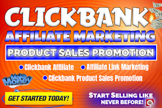 setup clickbank affiliate link marketing, clickbank product sales promotion