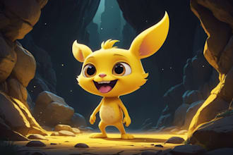 draw you as yellow cartoon character