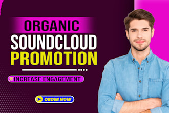 do super fast soundcloud promotion for music track