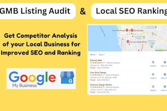 audit your gmb listing and improve local SEO ranking