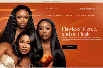 design hair extension website hair extension wix website hair extension store