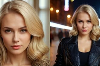 do realistic ai face swap and headshot creation