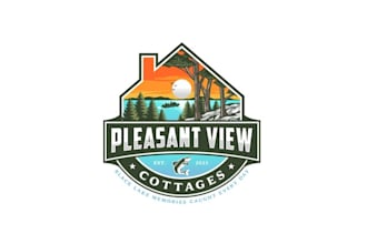 design a luxury travel and hotel logo for your business