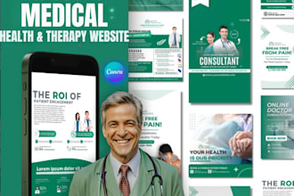build german medical, therapy, counseling website for mental health wellness
