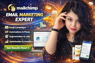 be your mailchimp email marketing expert