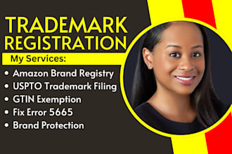 do upsto trademark filing, amazon brand registry, patent attorney, gtin
