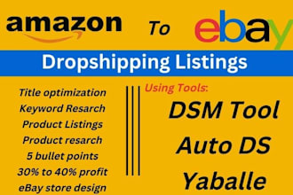 do amazon to ebay dropshipping via autods