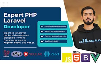 be your dedicated full stack PHP, laravel, and angular expert