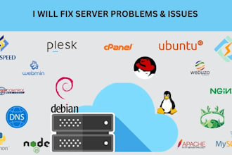 fix vps, cpanel, whm, virtualmin, webmin, plesk, wordpress