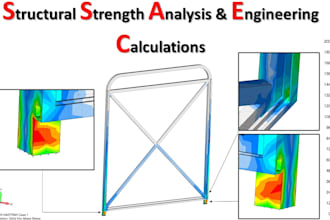 perform advanced fea analysis for structural integrity, engineering calculations