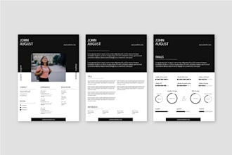 create and upgrade your resume, CV design, and cover letter