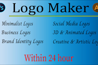 professional logo design for businesses, startups and brand