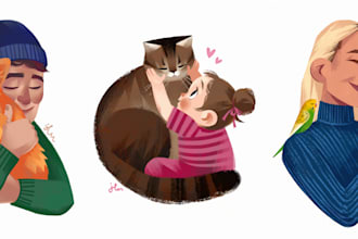 do pet portraits for you