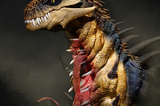 create realistic and stylized creature modelling, scuplting and texturing