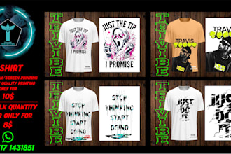 do bulk t shirt manufacture in sublimation and screen printing
