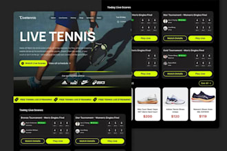 iptv website, iptv app, roku website, livestreaming website, rebrand, ui design