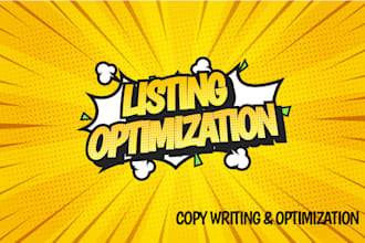 write tremendous amazon listing optimization and product descriptions