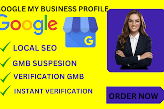 do your gmb profile verification or reinstate gmb